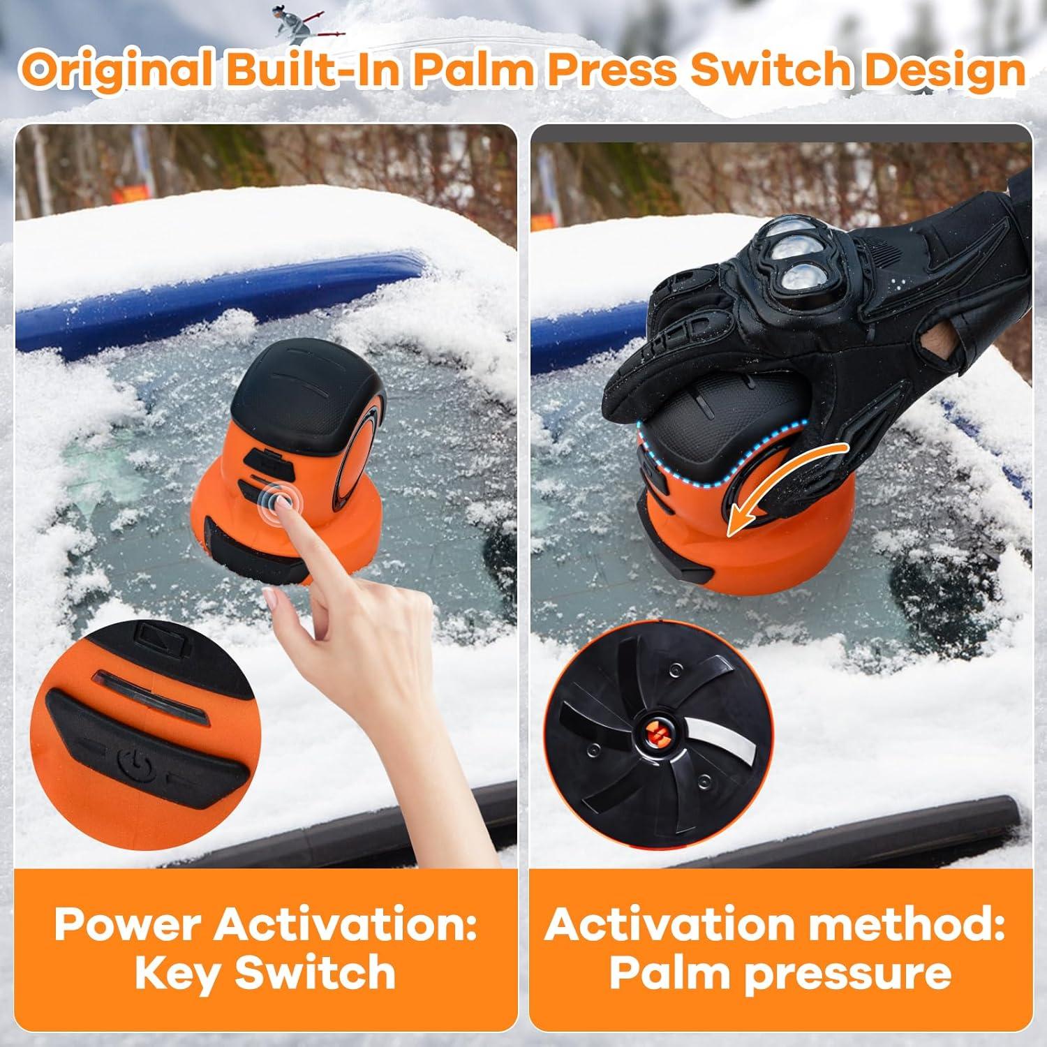 Raspador de Hielo Eléctrico Oxerbog para Parabrisas 0.62kg