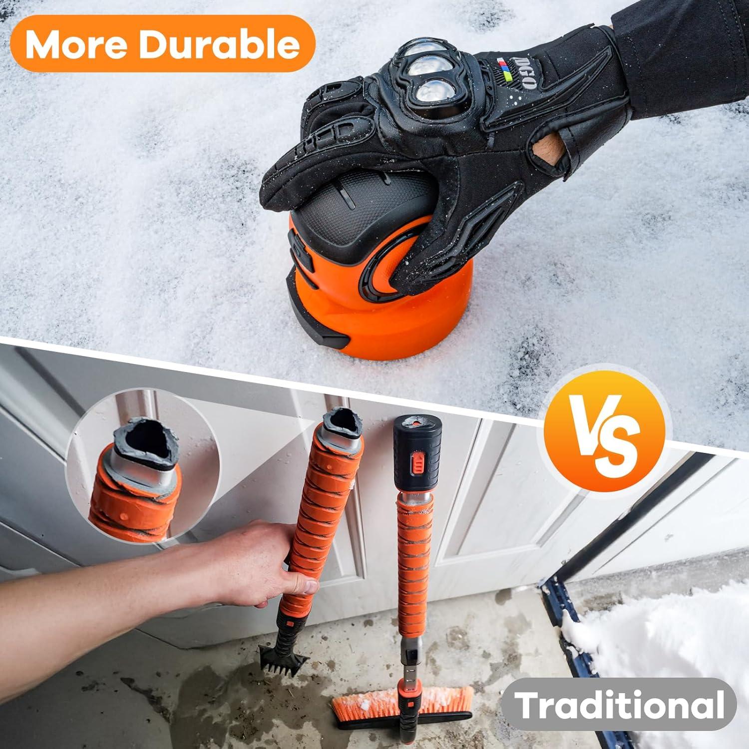 Raspador de Hielo Eléctrico Oxerbog para Parabrisas 0.62kg