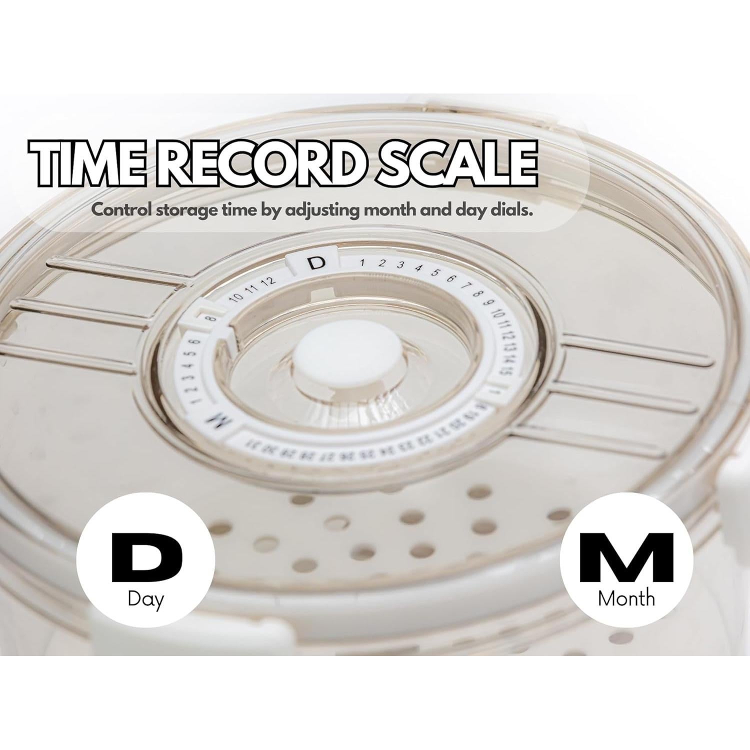 Conservador Hermético de Lechuga NEBQUINETTI Juego de 3 Piezas