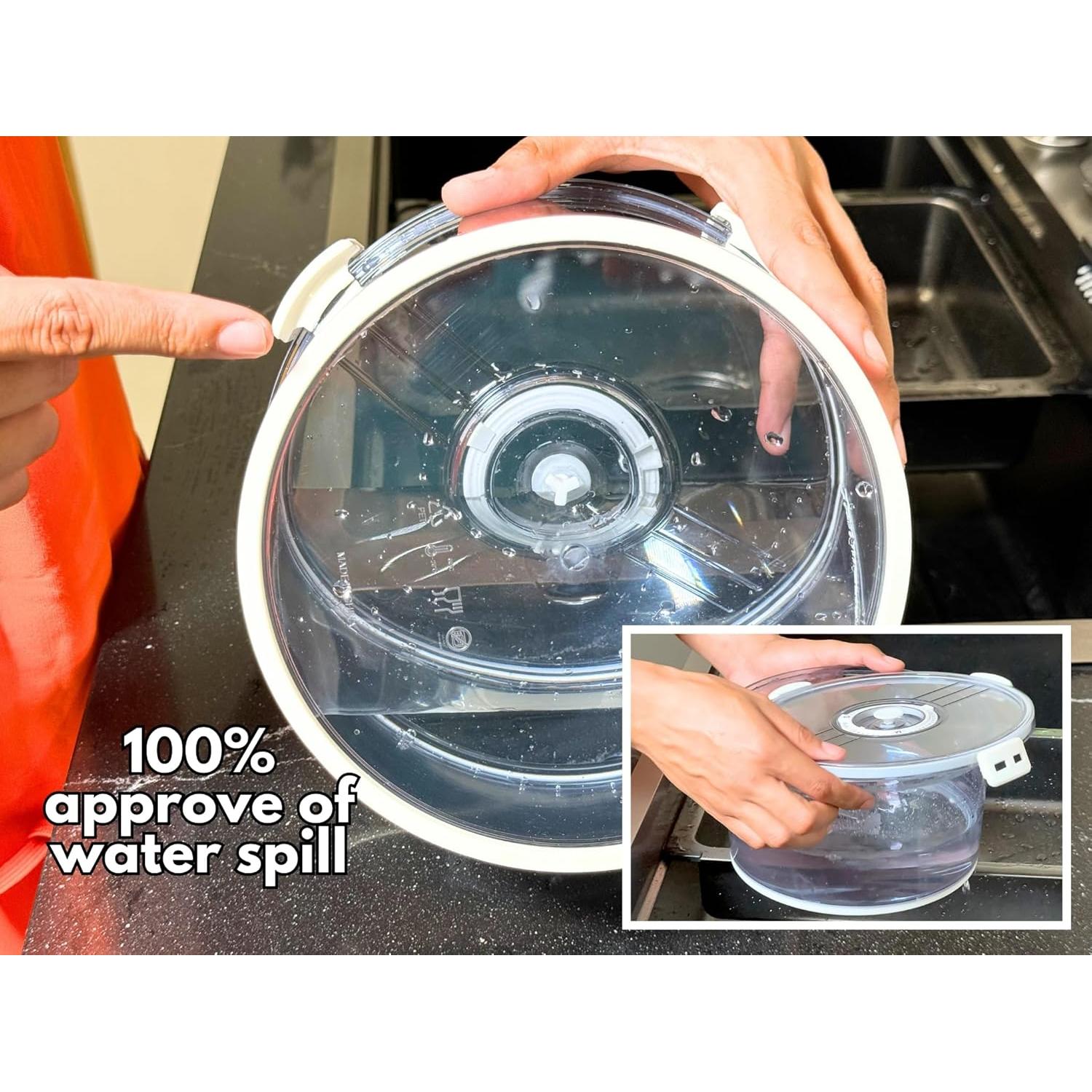 Conservador Hermético de Lechuga NEBQUINETTI Juego de 3 Piezas