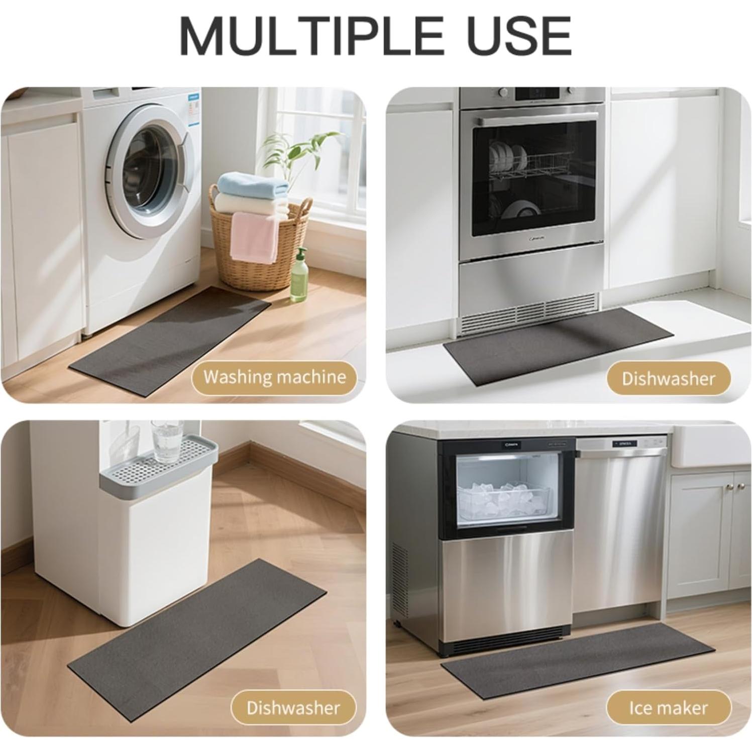 Alfombrilla Absorbente Antideslizante BANEBOR 78.74x30.48cm Gris