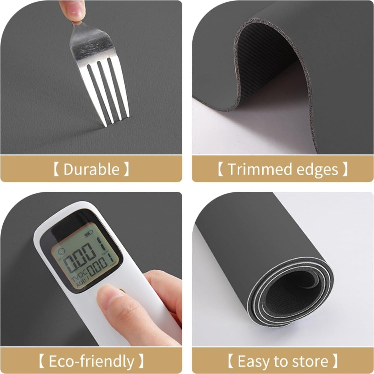 Alfombrilla Absorbente Antideslizante BANEBOR 78.74x30.48cm Gris