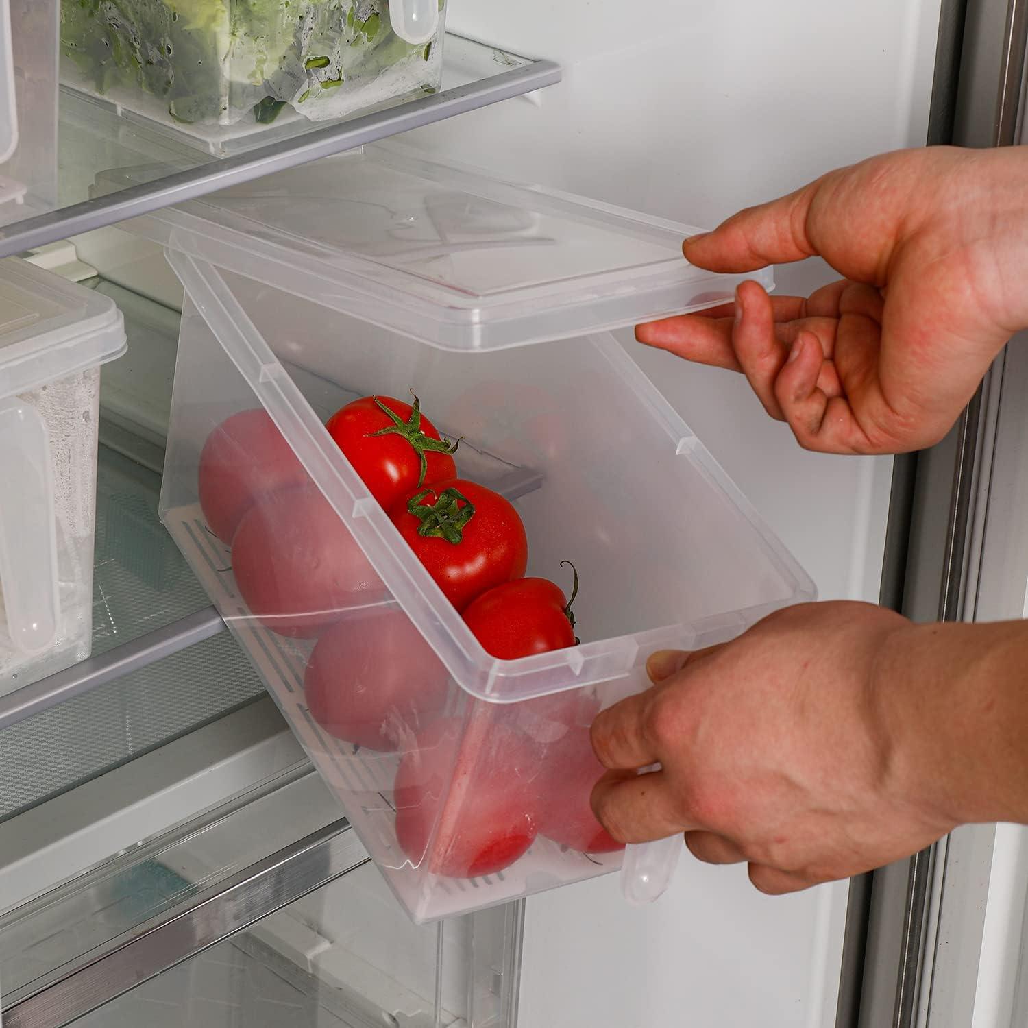 Contenedores Apilables Sooyee 5L con Bandeja Drenaje - 4 Unidades