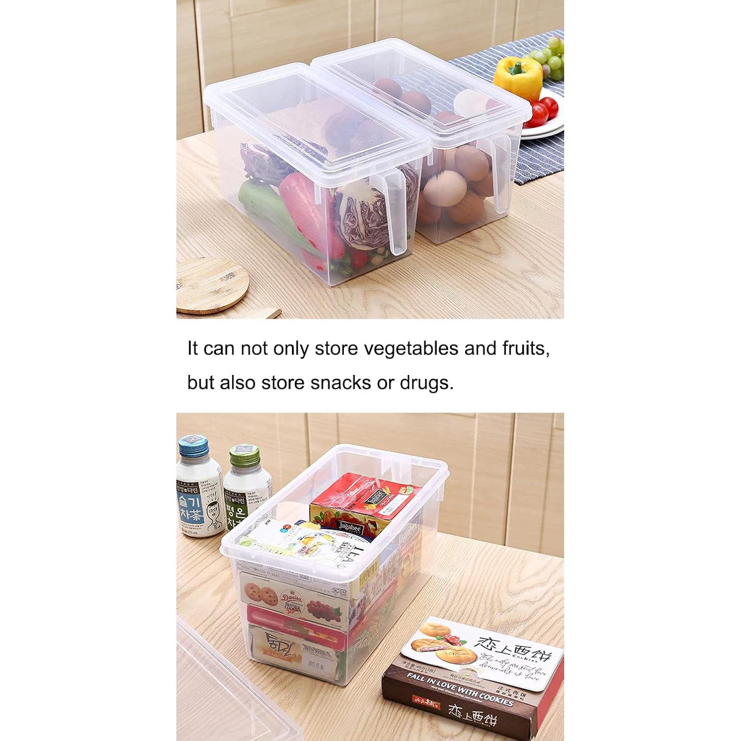 Contenedores Apilables Sooyee 5L con Bandeja Drenaje - 4 Unidades