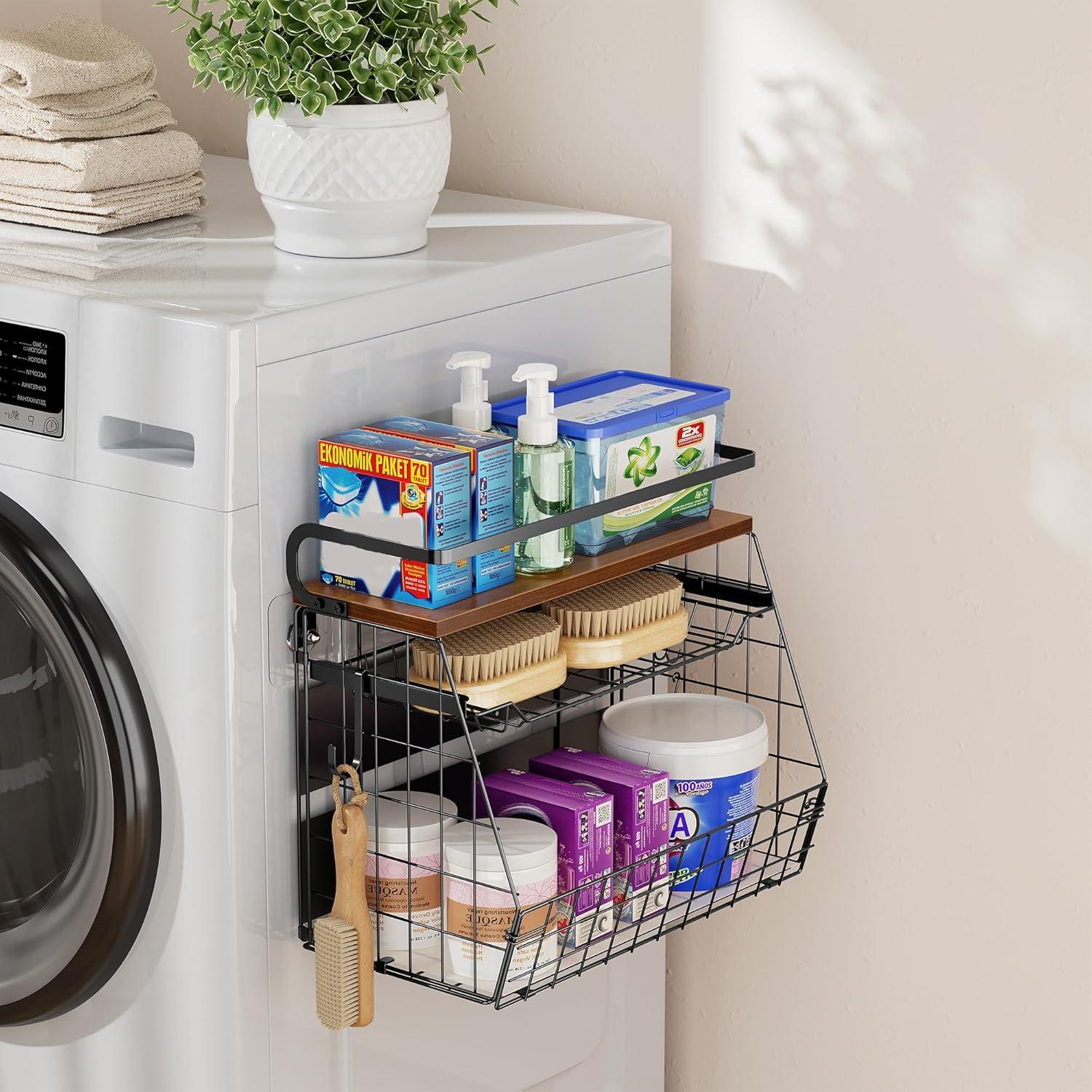 Estante Magnético Delamu para Nevera 3 Niveles 35x17x29.5cm