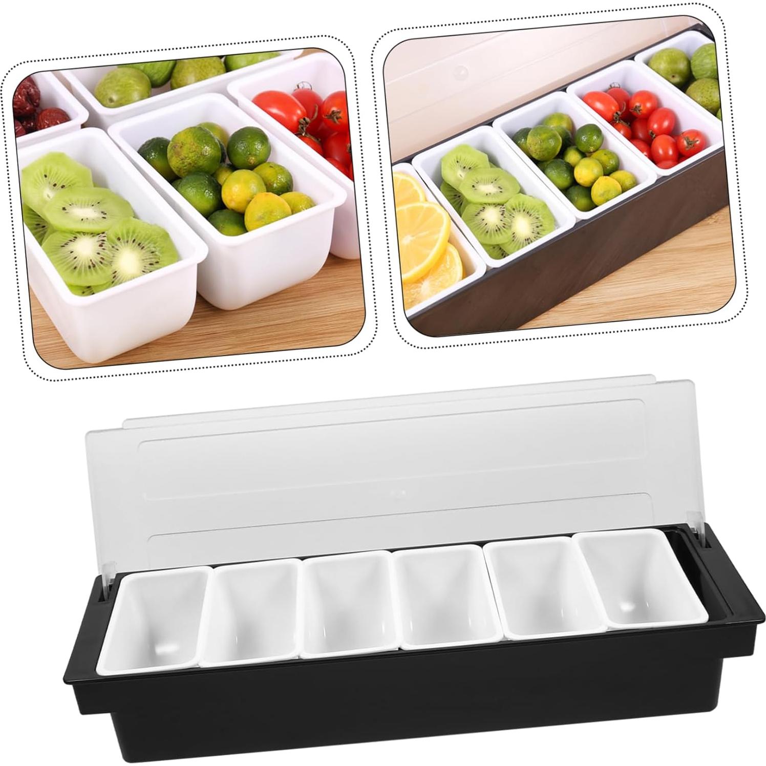 Contenedor de Almacenamiento de Frutas Ciieeo 49.5x16cm