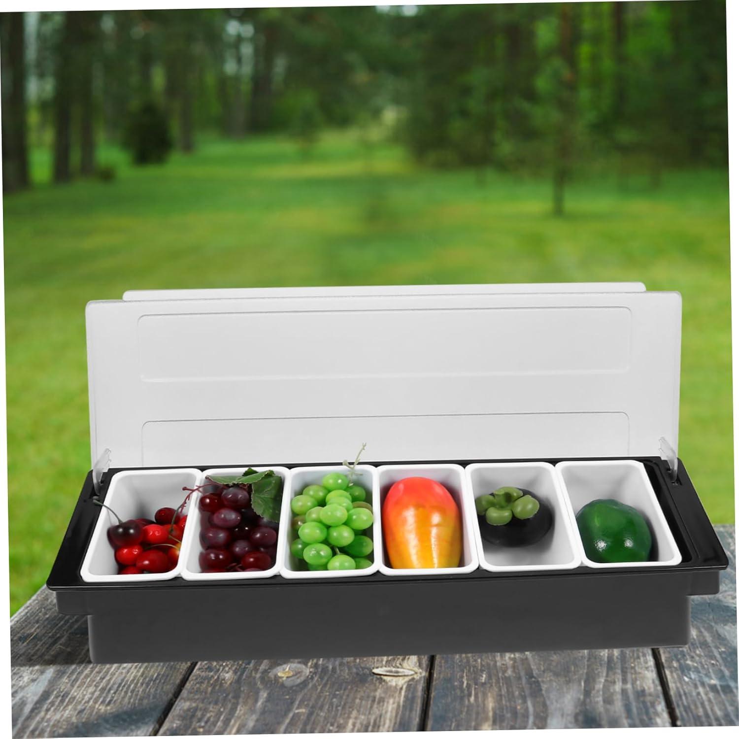 Contenedor de Almacenamiento de Frutas Ciieeo 49.5x16cm