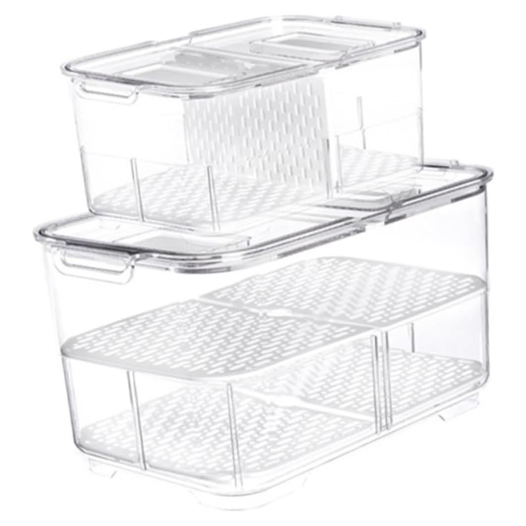 Caja de Almacenamiento Sellada AUTSUPPL 23.3x12.7 cm para Frutas y Verduras