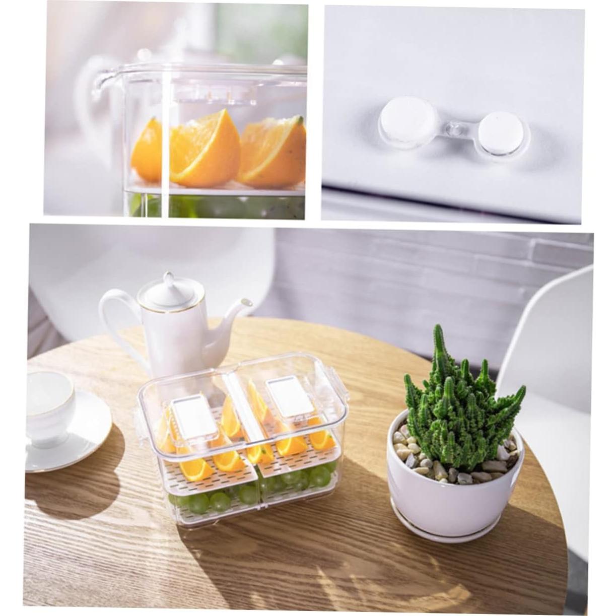 Caja de Almacenamiento Sellada AUTSUPPL 23.3x12.7 cm para Frutas y Verduras