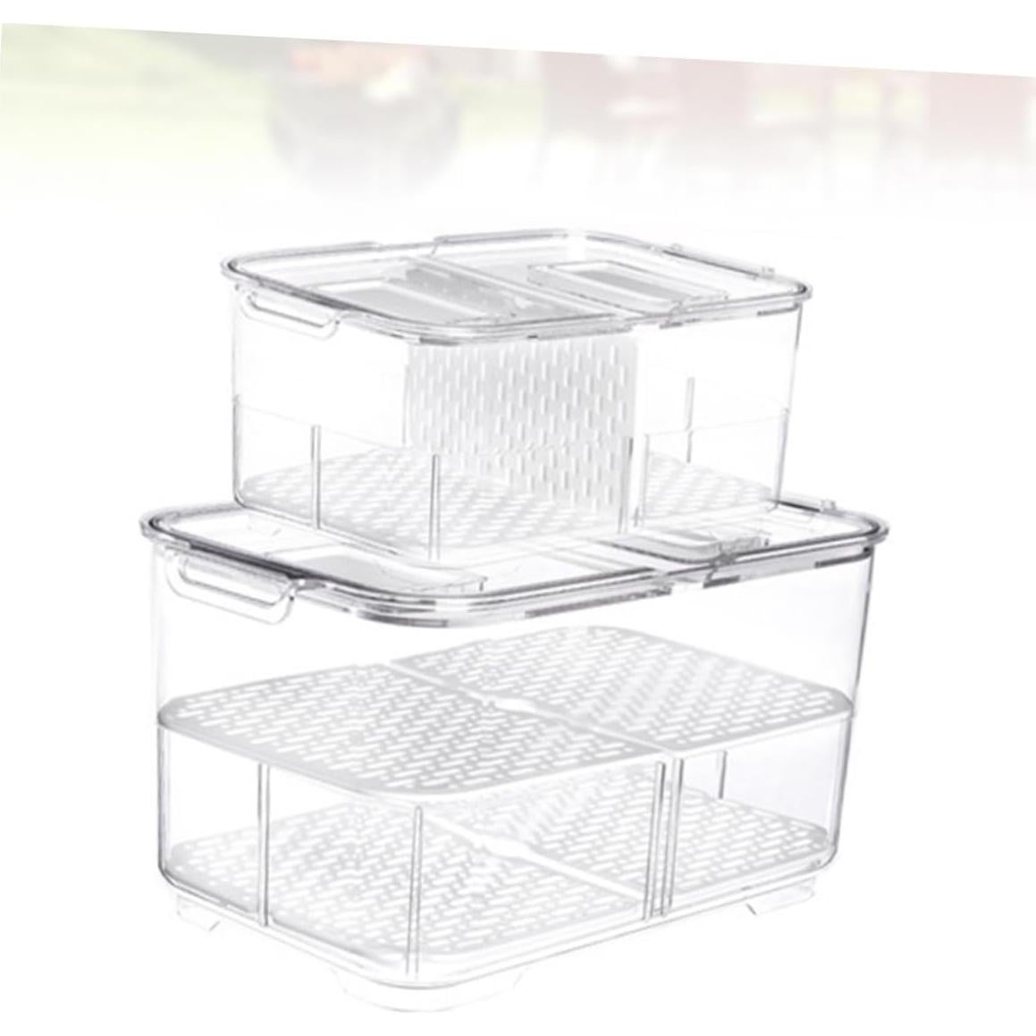 Caja de Almacenamiento Sellada AUTSUPPL 23.3x12.7 cm para Frutas y Verduras