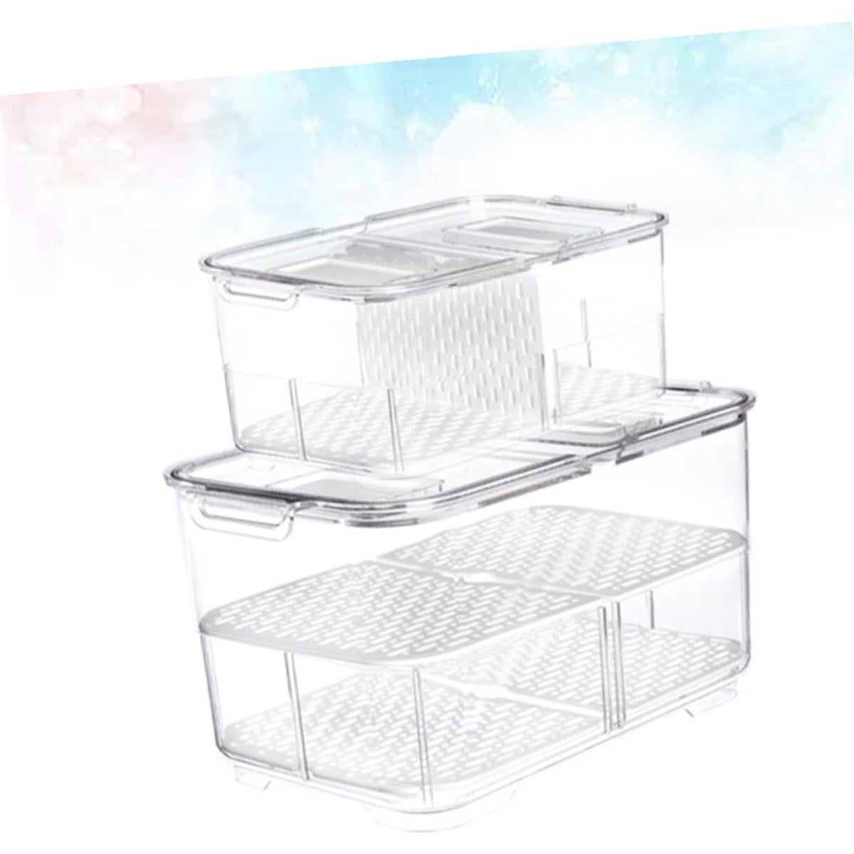 Caja de Almacenamiento Sellada AUTSUPPL 23.3x12.7 cm para Frutas y Verduras