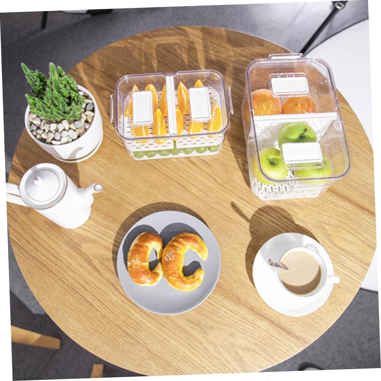 Caja de Almacenamiento Sellada AUTSUPPL 23.3x12.7 cm para Frutas y Verduras