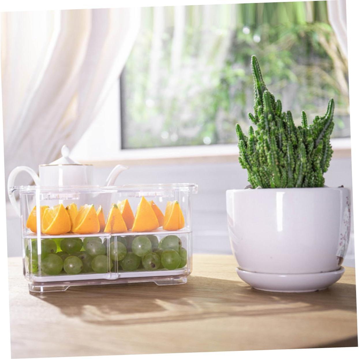 Caja de Almacenamiento Sellada Ciieeo 23.3x12.2cm Plástico