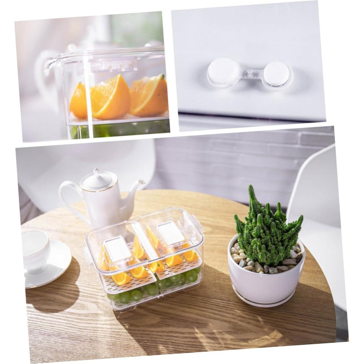 Caja de Almacenamiento Sellada Ciieeo 23.3x12.2cm Plástico