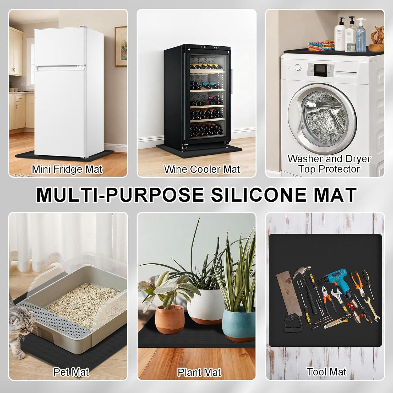 Alfombrilla de Silicona AIZOE 60x60 cm para Mini Nevera