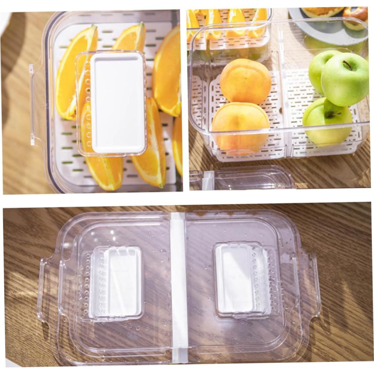 Caja de almacenamiento hermética BIUDECO 23.3x12.2 cm