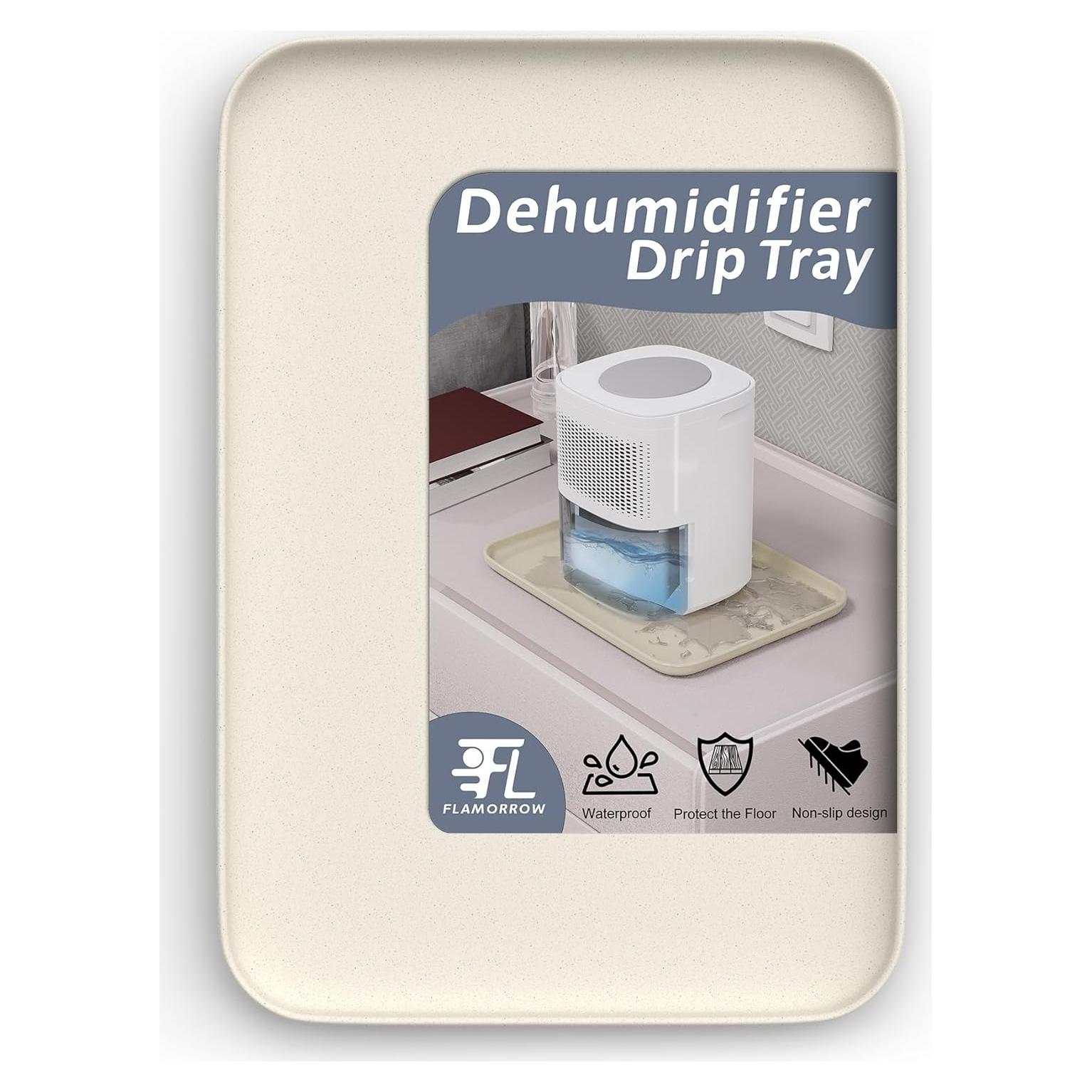 Bandeja de Goteo Flamorrow para Deshumidificadores Pequeños 28x19cm