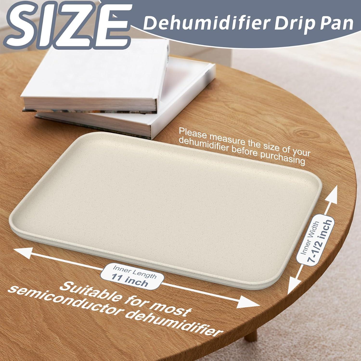 Bandeja de Goteo Flamorrow para Deshumidificadores Pequeños 28x19cm