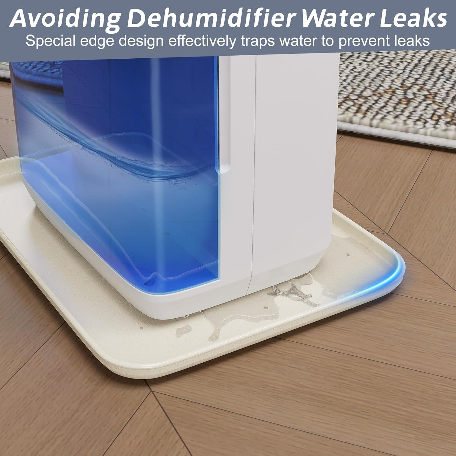 Bandeja de Goteo Flamorrow para Deshumidificadores Pequeños 28x19cm