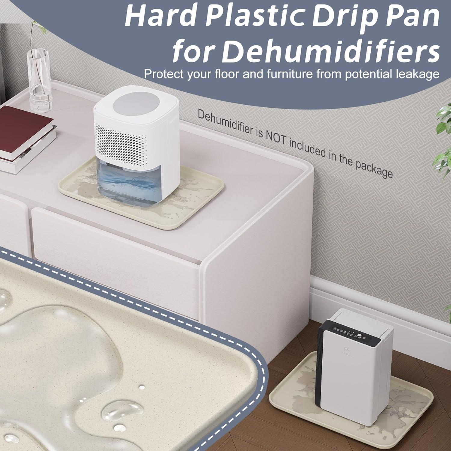 Bandeja de Goteo Flamorrow para Deshumidificadores Pequeños 28x19cm