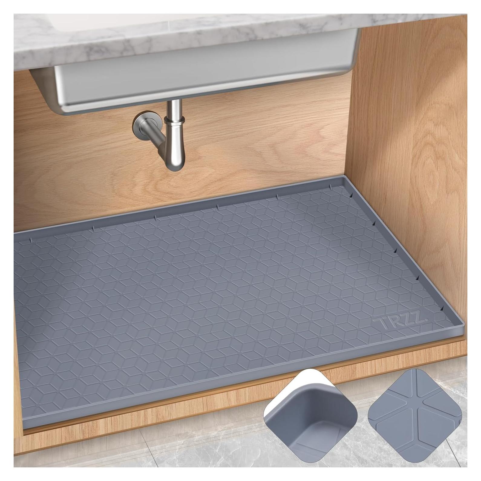 Tapete Impermeable de Silicona TRZZ 86.36x55.88 cm Gris