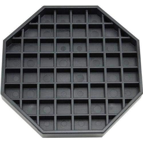 Bandeja de Goteo Octagonal Reunión Feliz 153x153mm Plástico Negro