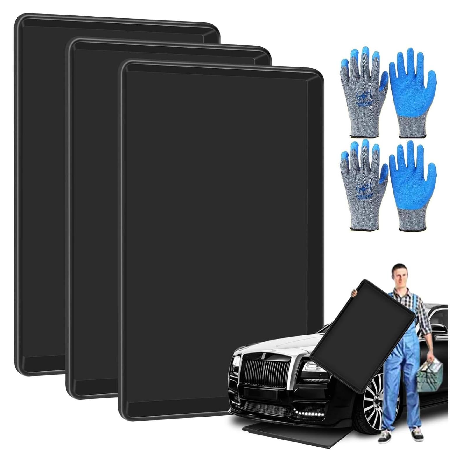 Bandeja de Goteo de Aceite Zejoot 3 Pcs 90x61cm 19L