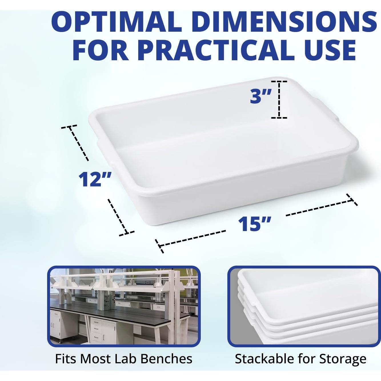 Bandeja de Contención Multiusos United Scientific 38x30cm