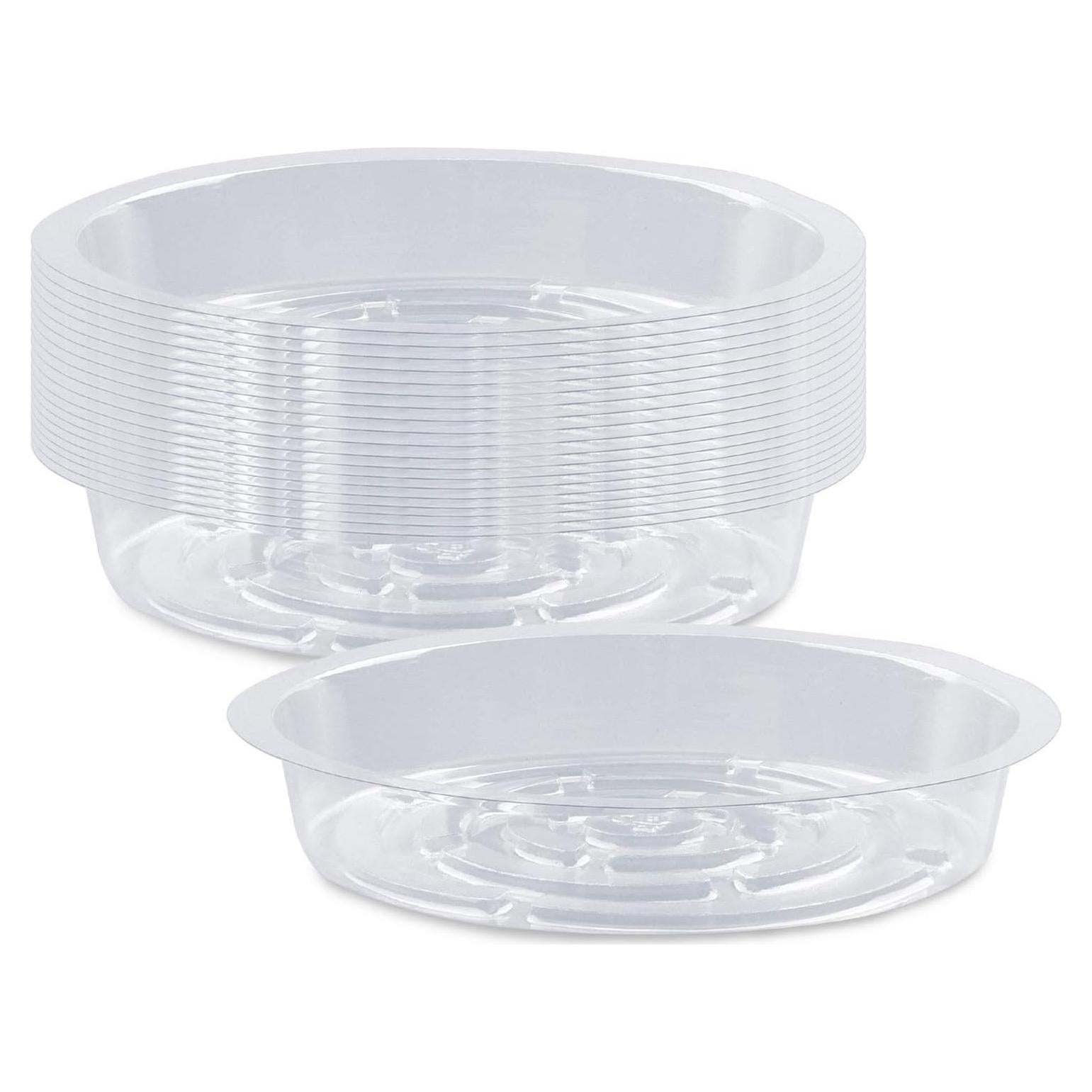 Plato para Plantas Rocutus 15.24 cm - Paquete de 20 Bandejas de Goteo