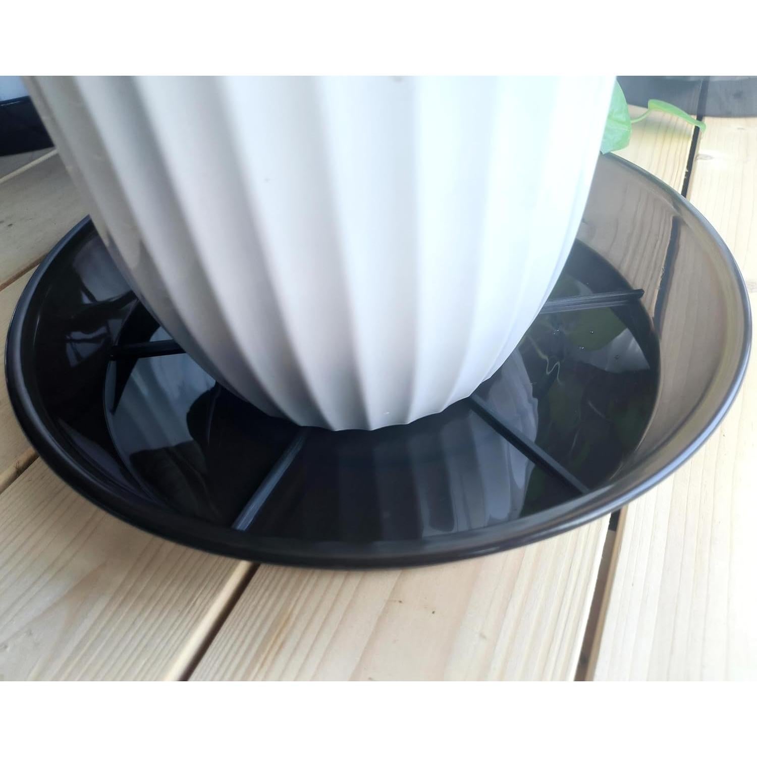 Plato para Plantas 10" NIMYAU - 6 Paquetes de Plástico