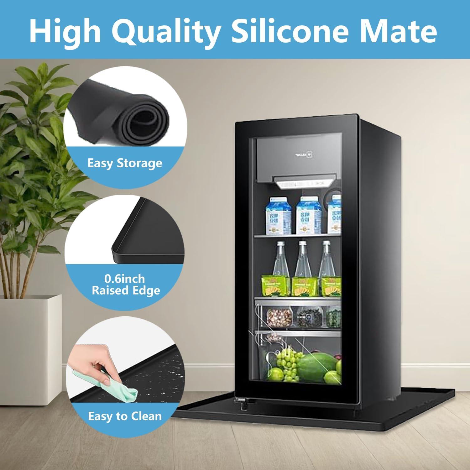 Alfombrilla de Silicona BOYUZHE 60x60 cm a Prueba de Fugas