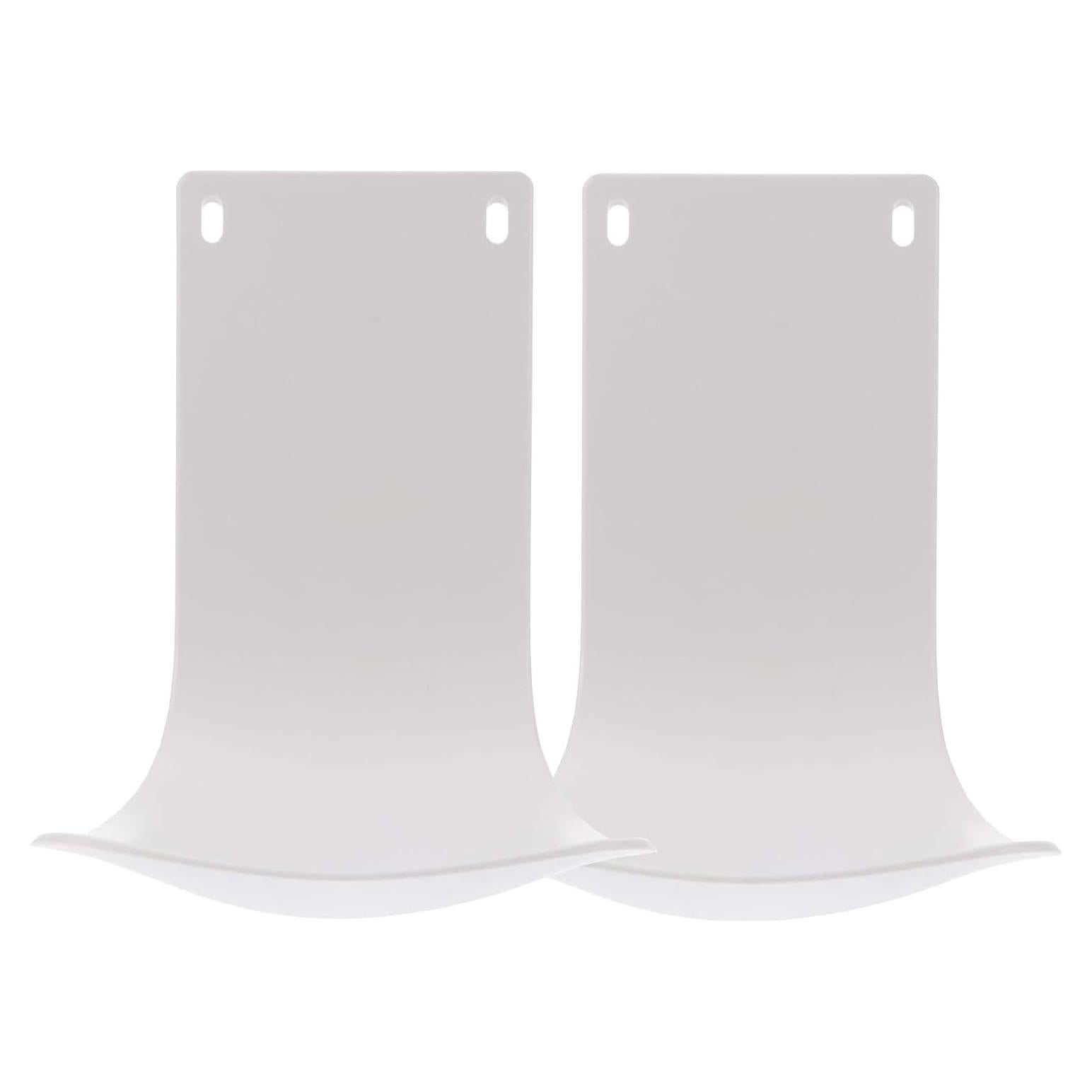 Soporte de Jabón Montado en Pared HHHKKK - 2 Piezas Blanco