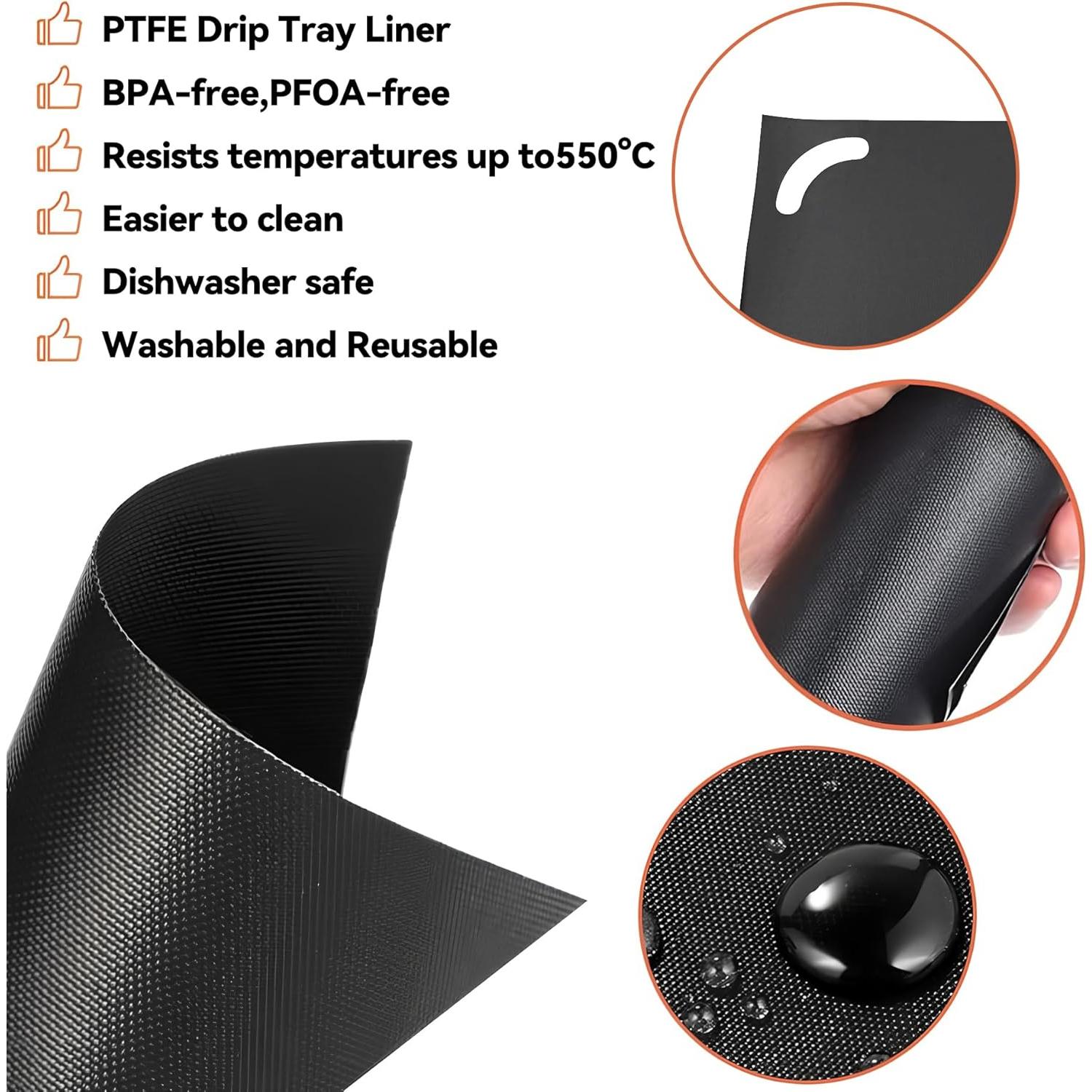 Forros de Bandeja de Goteo Reutilizables Traeger Pro 34