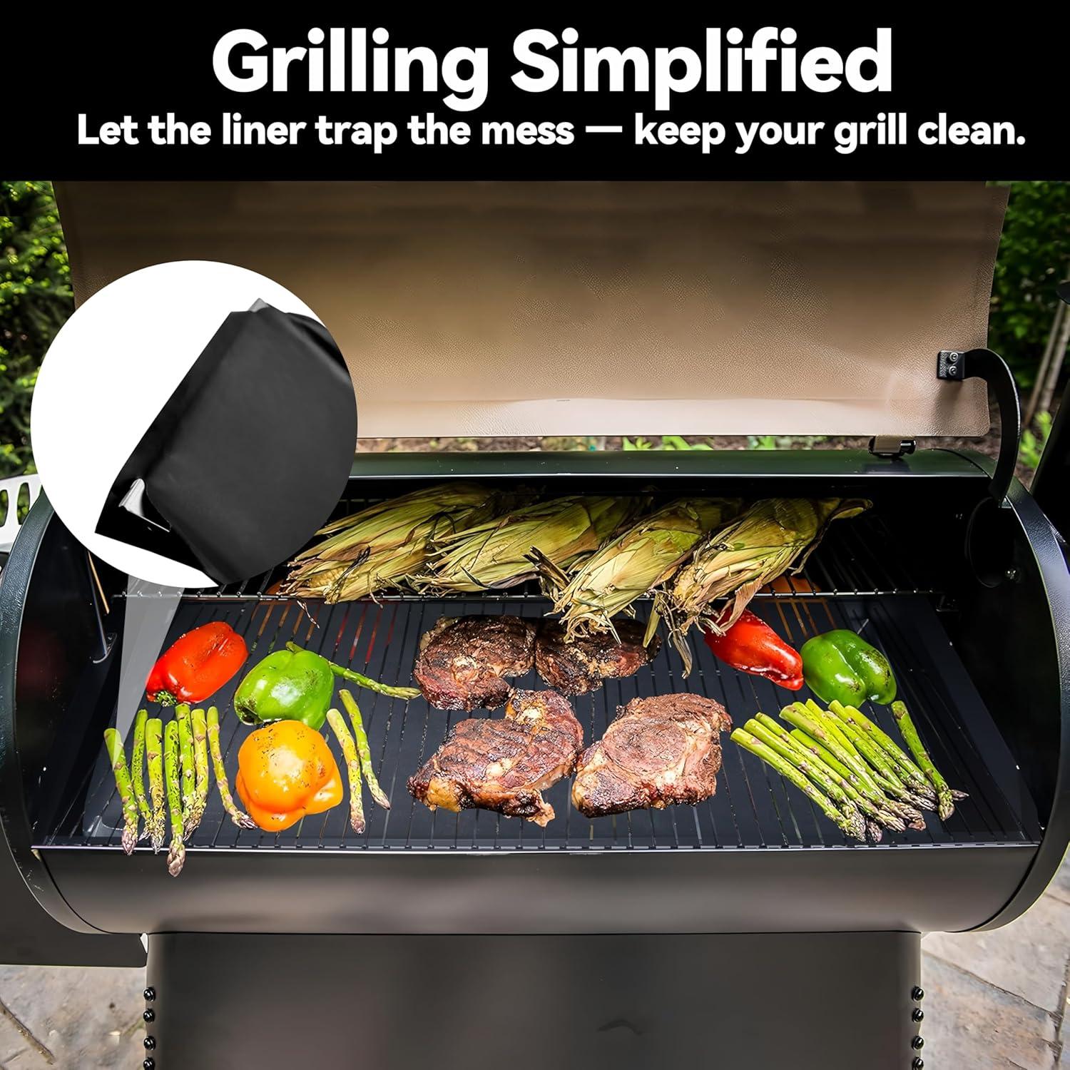 Forros de Bandeja de Goteo Reutilizables Traeger Pro 34