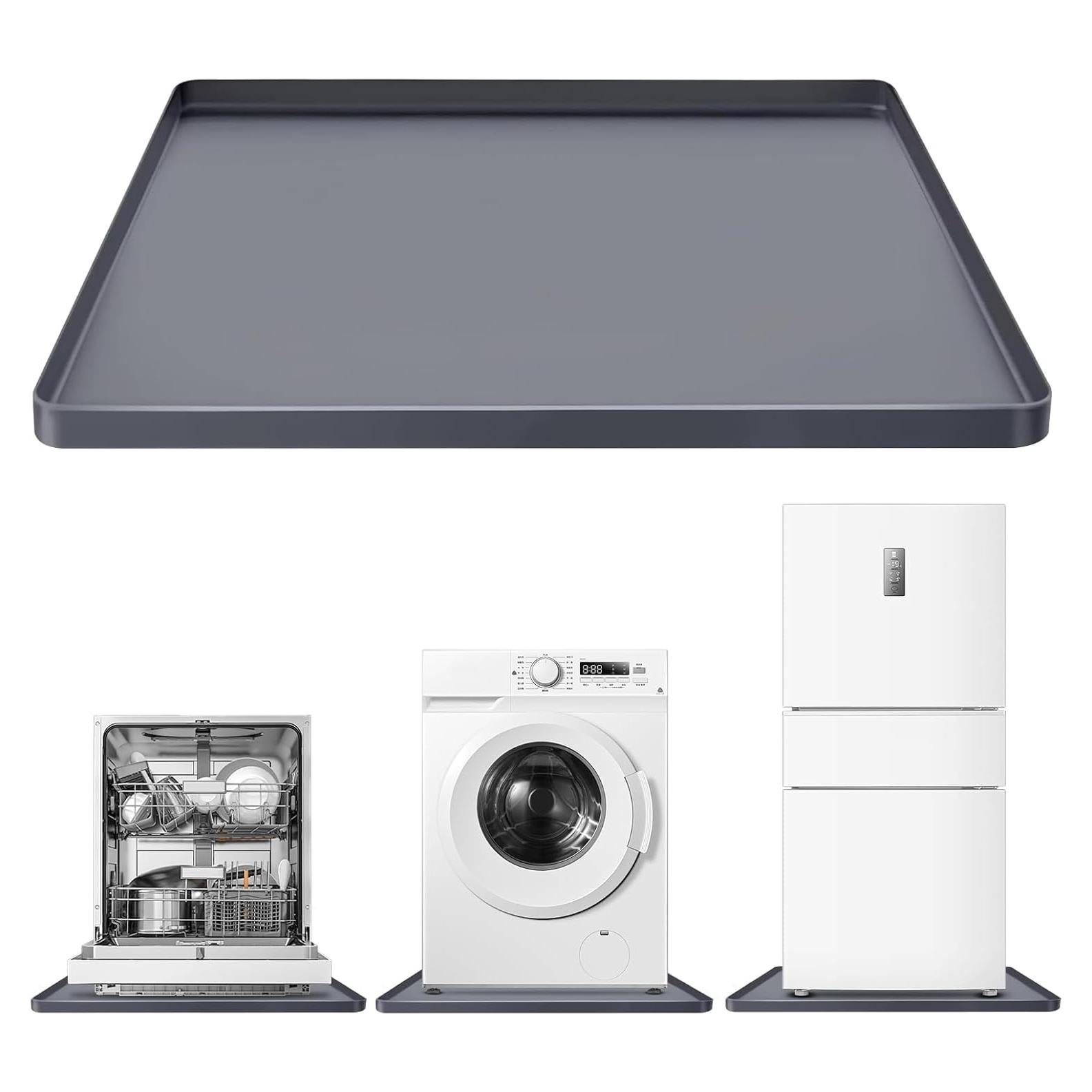 Bandeja de Silicona Antideslizante para Lavadora 68.58 cm Gris