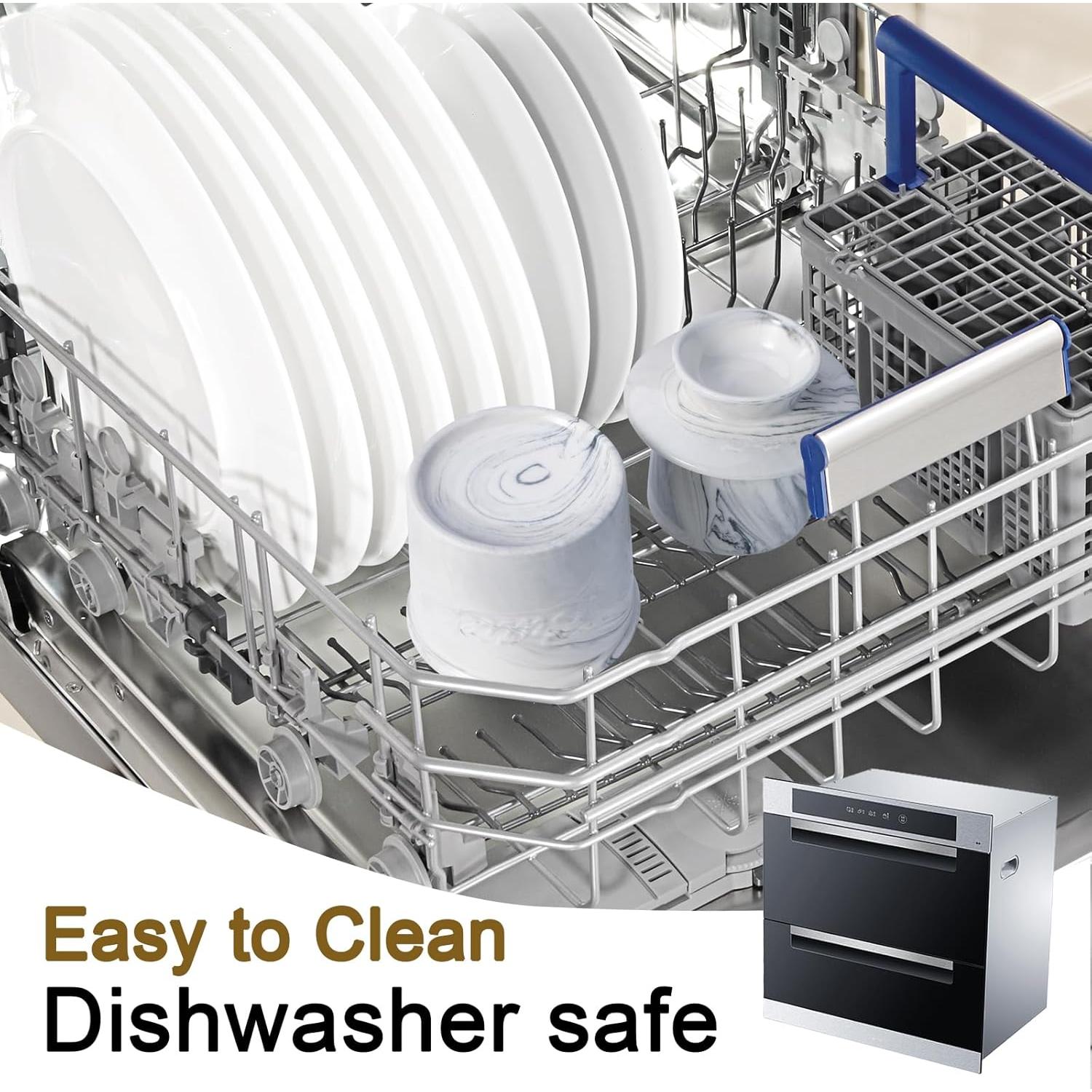 Crock de Mantequilla Cerámica Eichzer Veteado 113g con Tapa