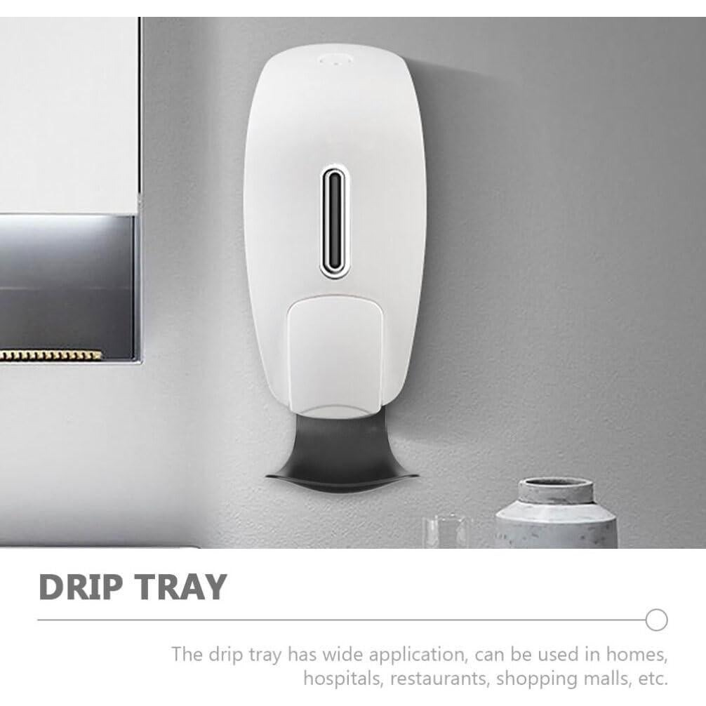 Soporte de Dispensador de Jabón YARNOW 4 Piezas Negro