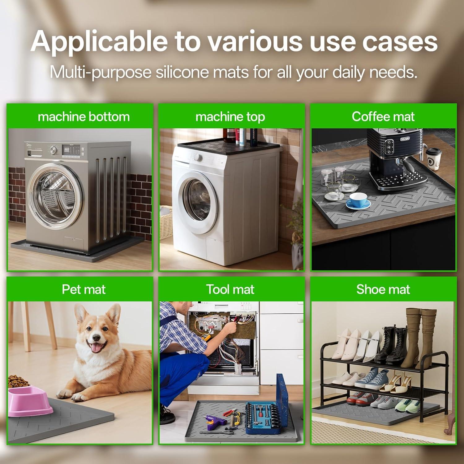 Bandeja de Drenaje para Lavadora EWX 67.3x67.3 cm Antivibración