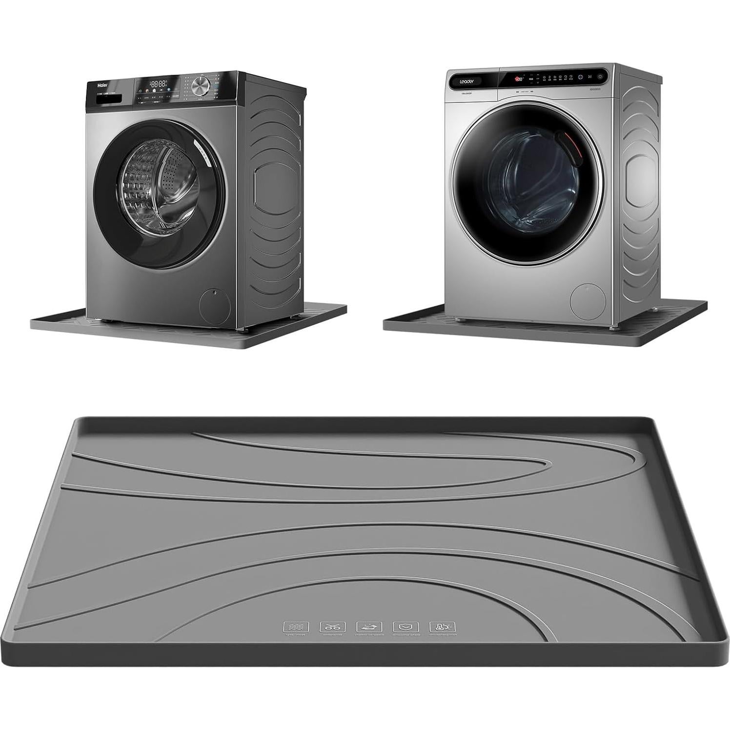 Bandeja de Drenaje para Lavadora EWX 67.3x67.3 cm Antivibración