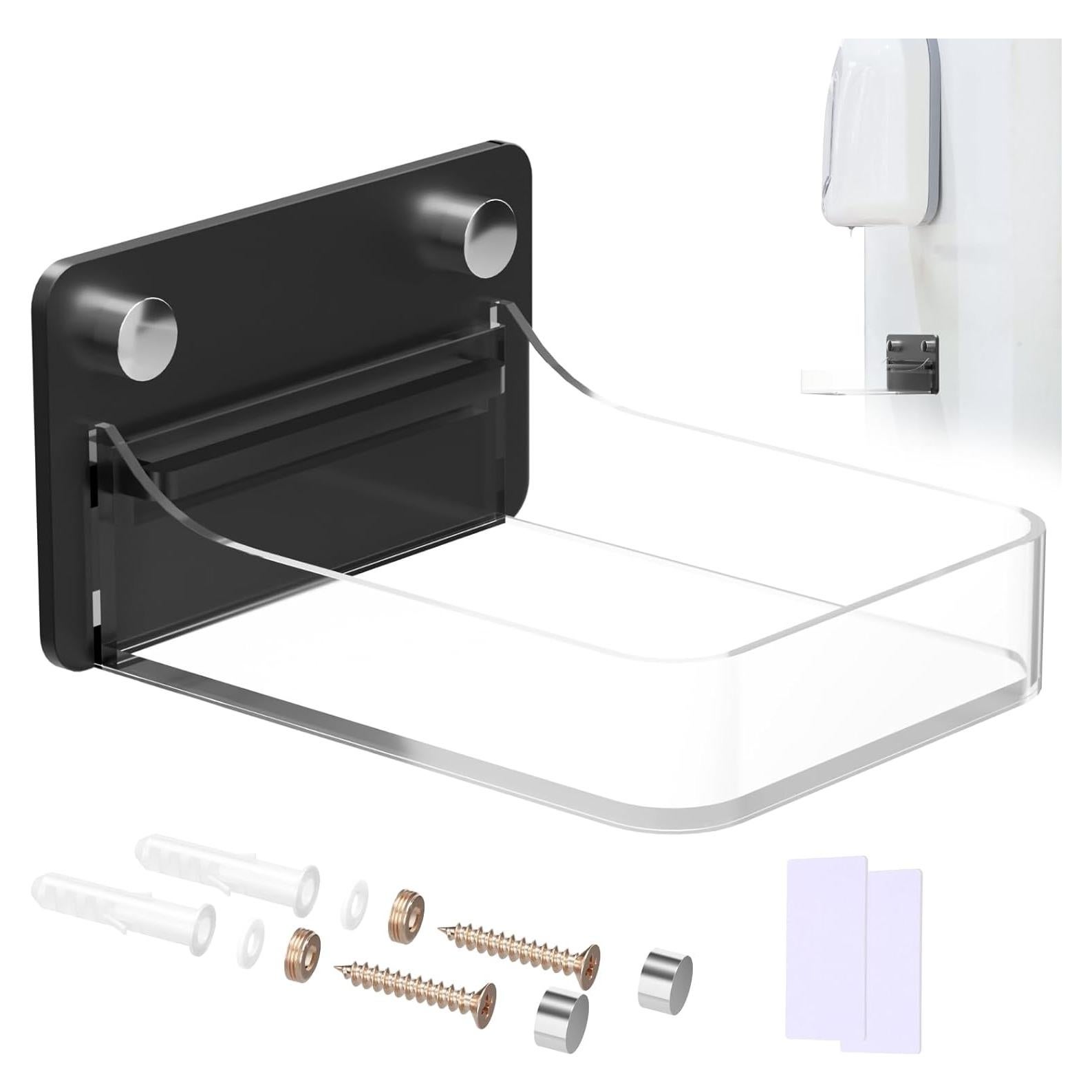 Soporte Antigoteo para Dispensador de Jabón Homakover 12.7x9.1cm