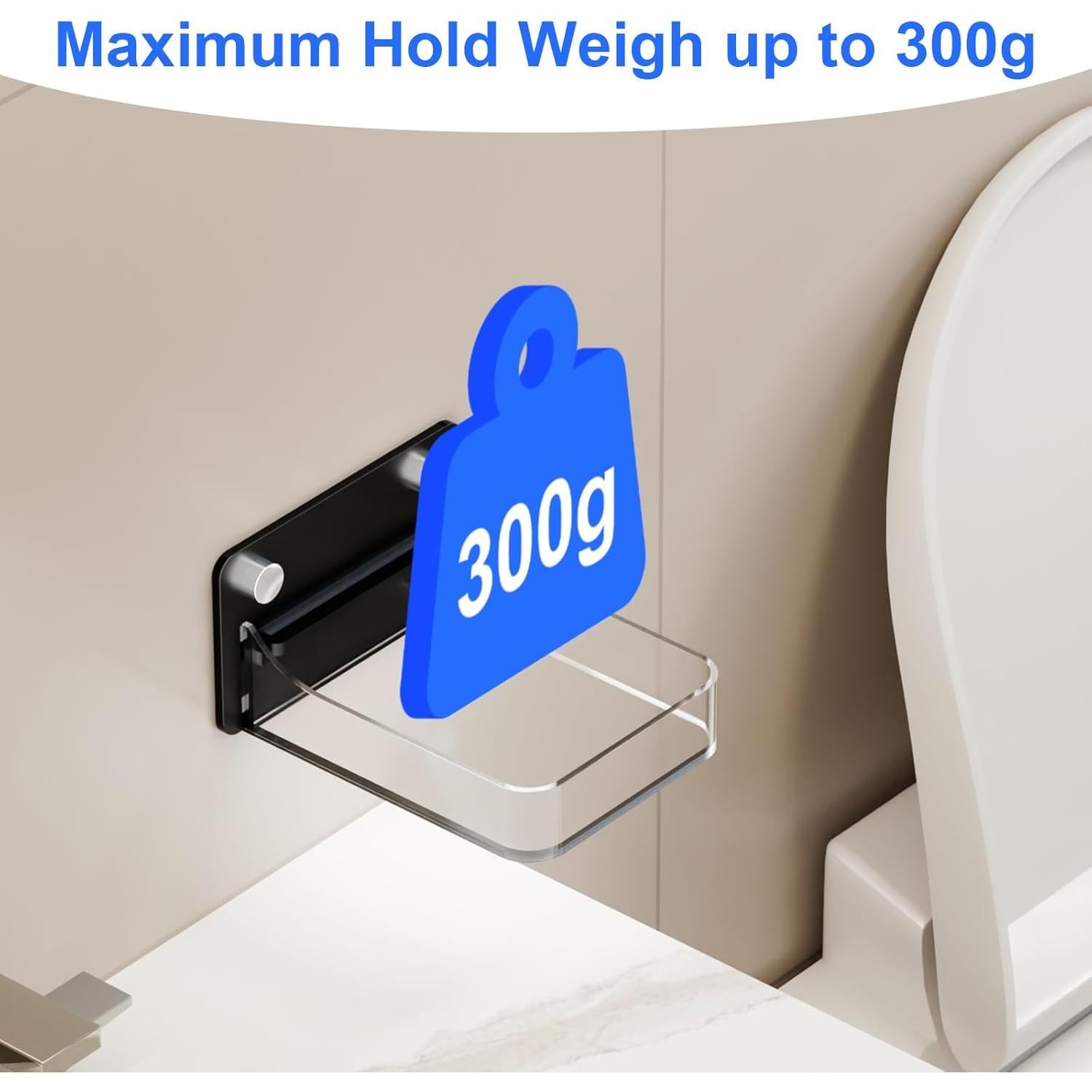 Soporte Antigoteo para Dispensador de Jabón Homakover 12.7x9.1cm