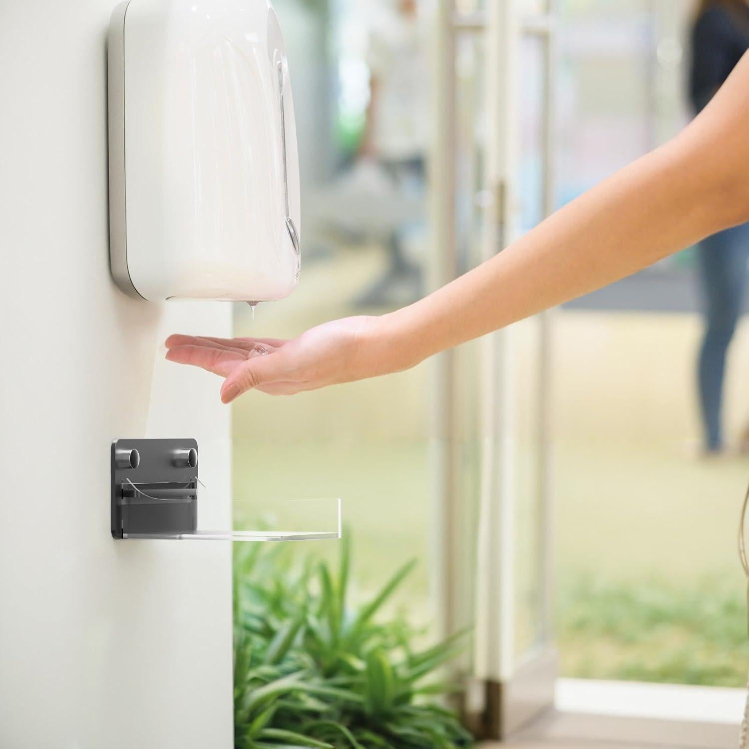 Soporte Antigoteo para Dispensador de Jabón Homakover 12.7x9.1cm