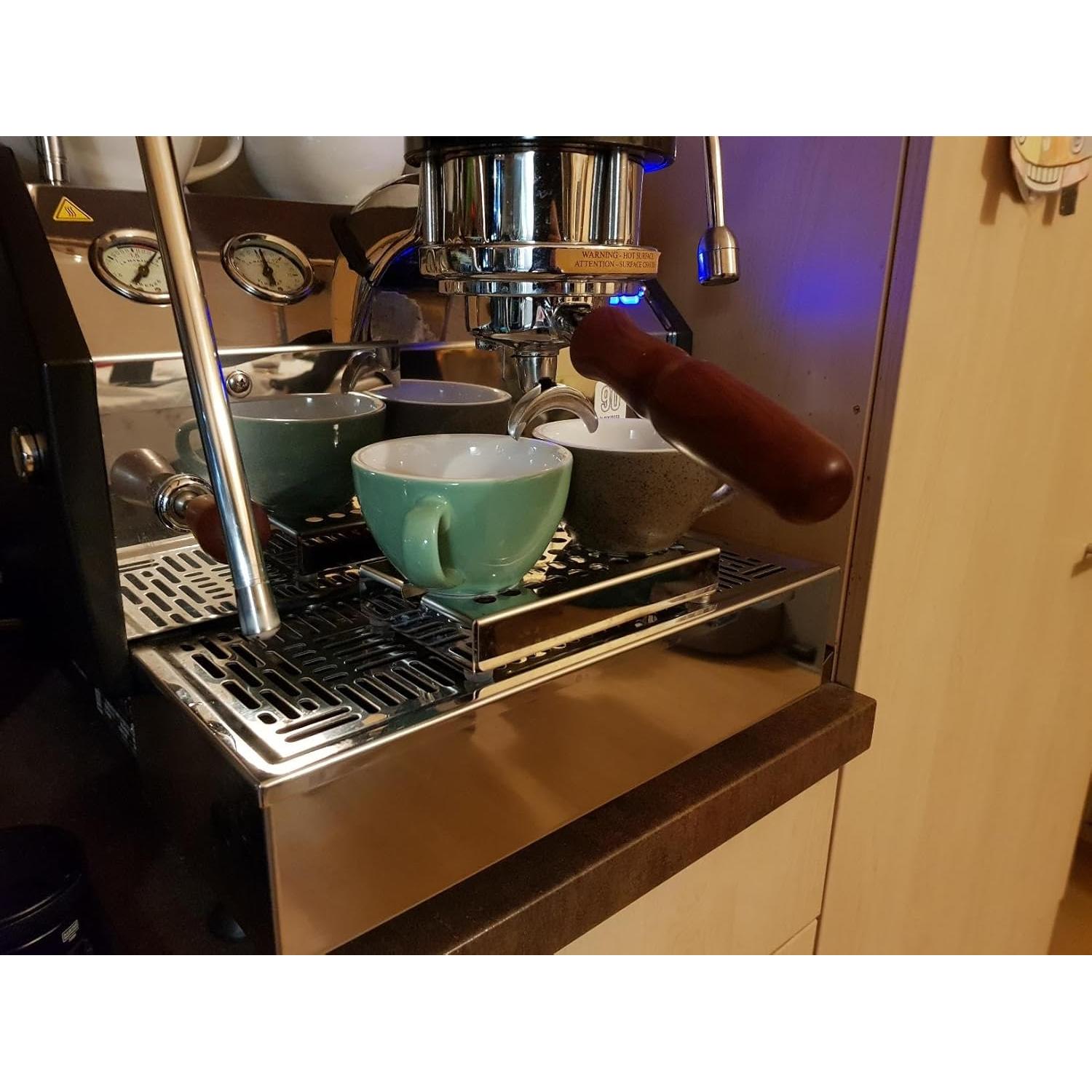 Soporte Elevador para Tazas de Espresso YOLOYO 30mm Acero Inoxidable