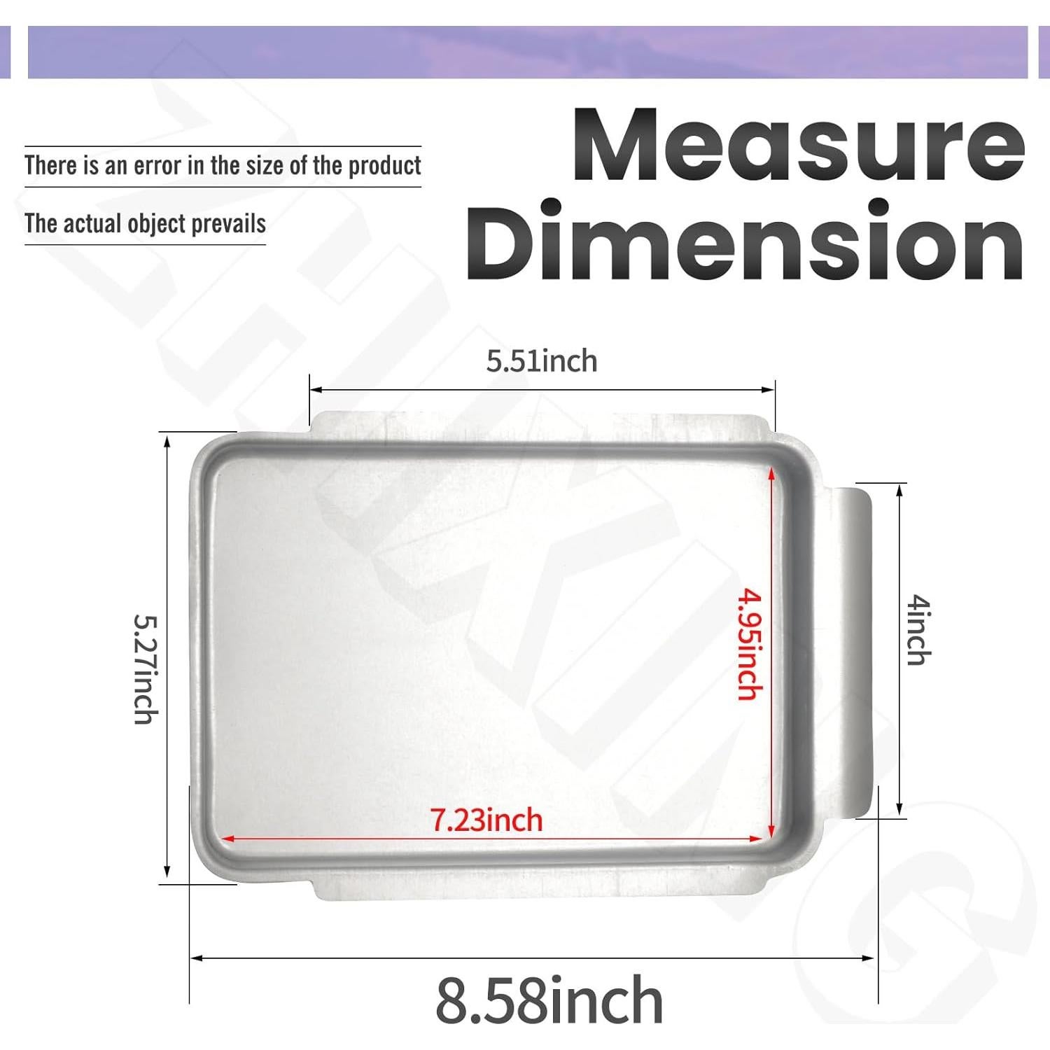 Bandeja de Goteo de Grasa ZHIXING 5010000747 para Parrillas Coleman Roadtrip