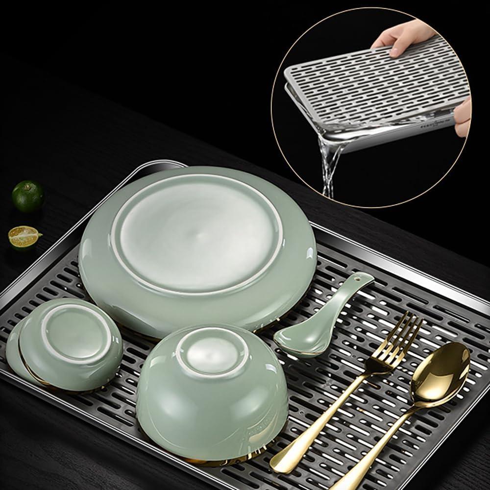 Bandeja de Drenaje Acero Inoxidable Reginsnow 31.75x24.89 cm