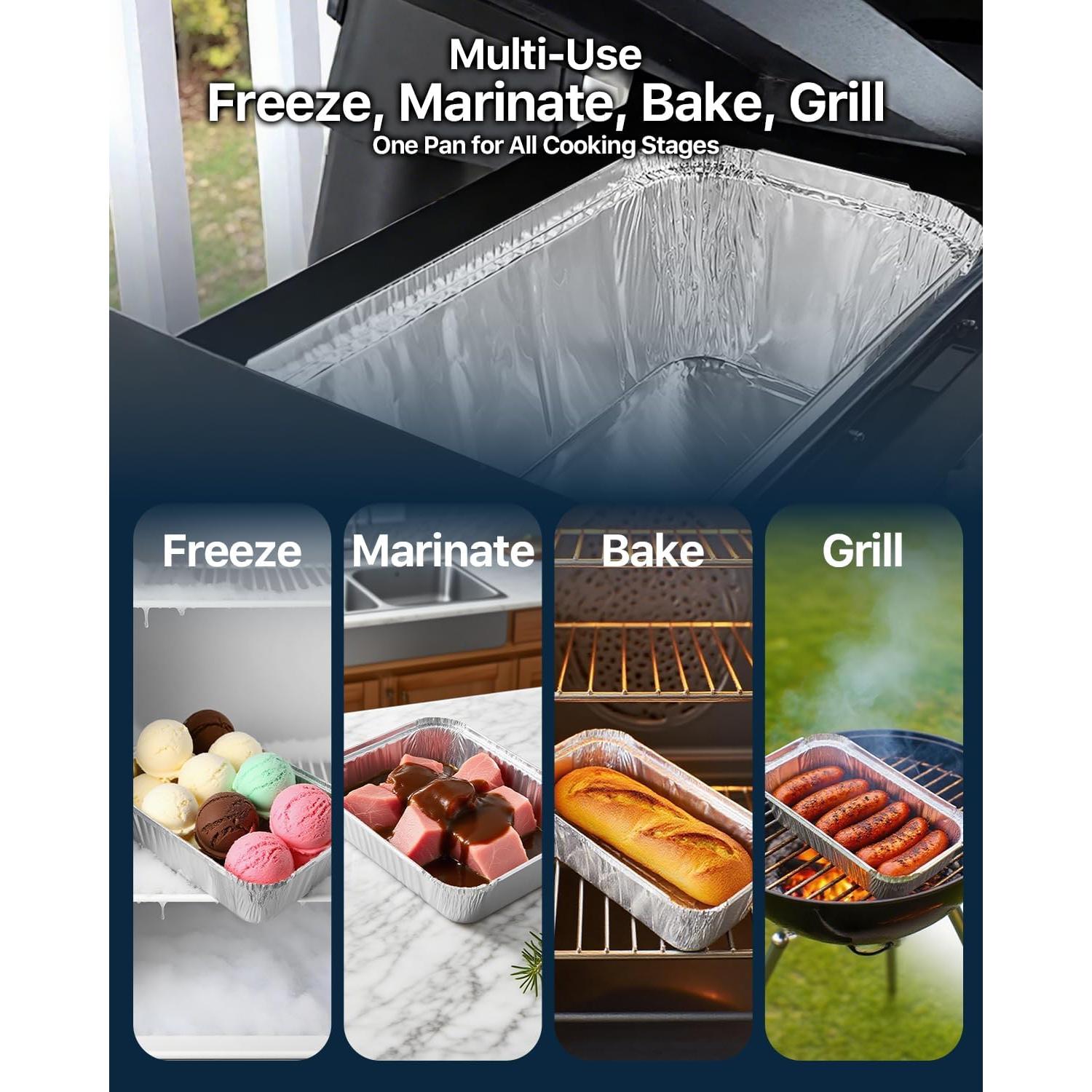 Forros de bandeja de goteo Traeger BAC404/BAC582 - 20 Piezas