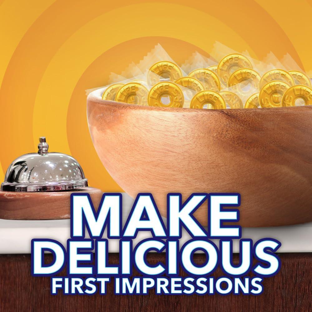 Dulces Duros Life Savers Sabor Ron Mantequilla 4 Bolsas 411g