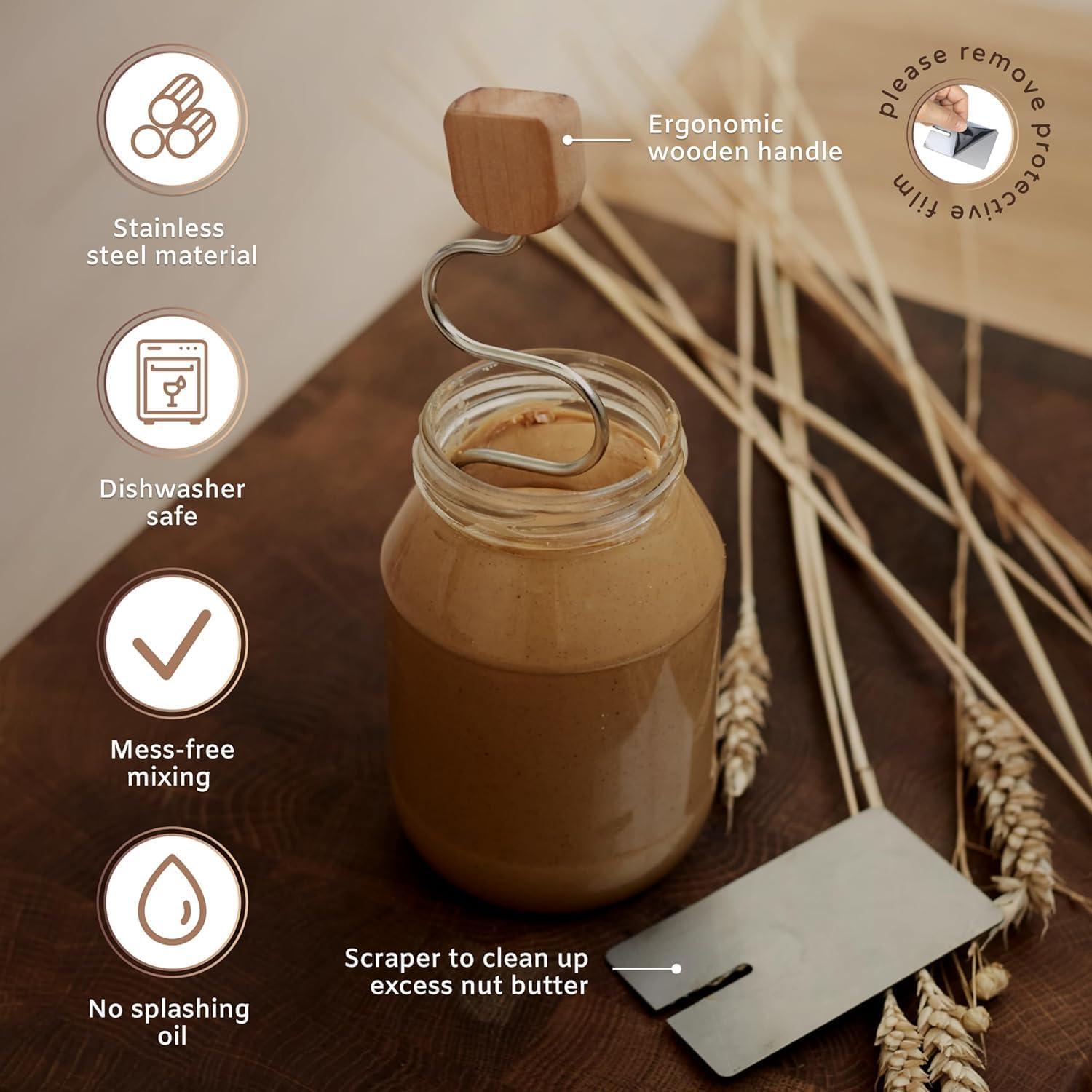 Mezclador de Mantequilla de Maní Trustic 450-2268 ml Acero