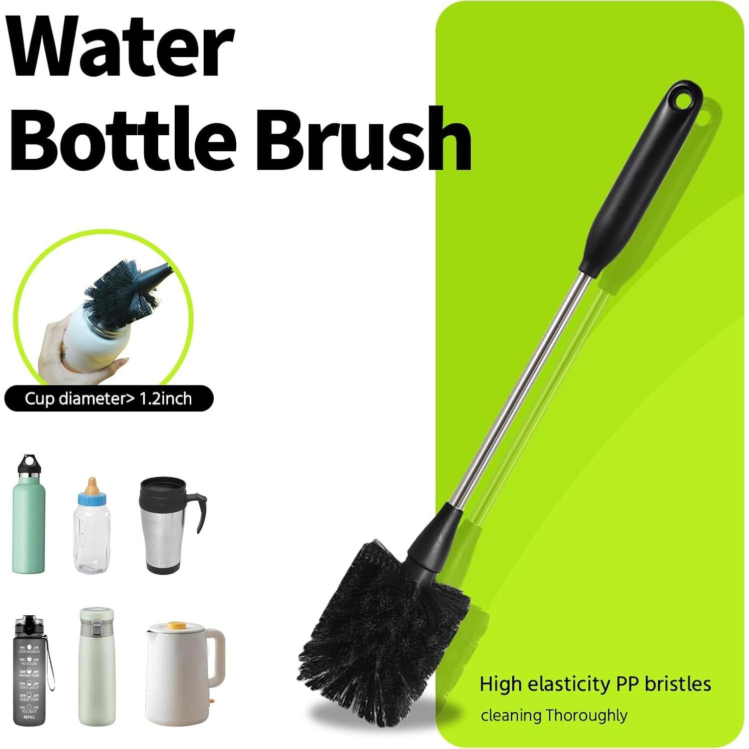 Juego de 5 cepillos de limpieza PZLife para botellas y pajitas