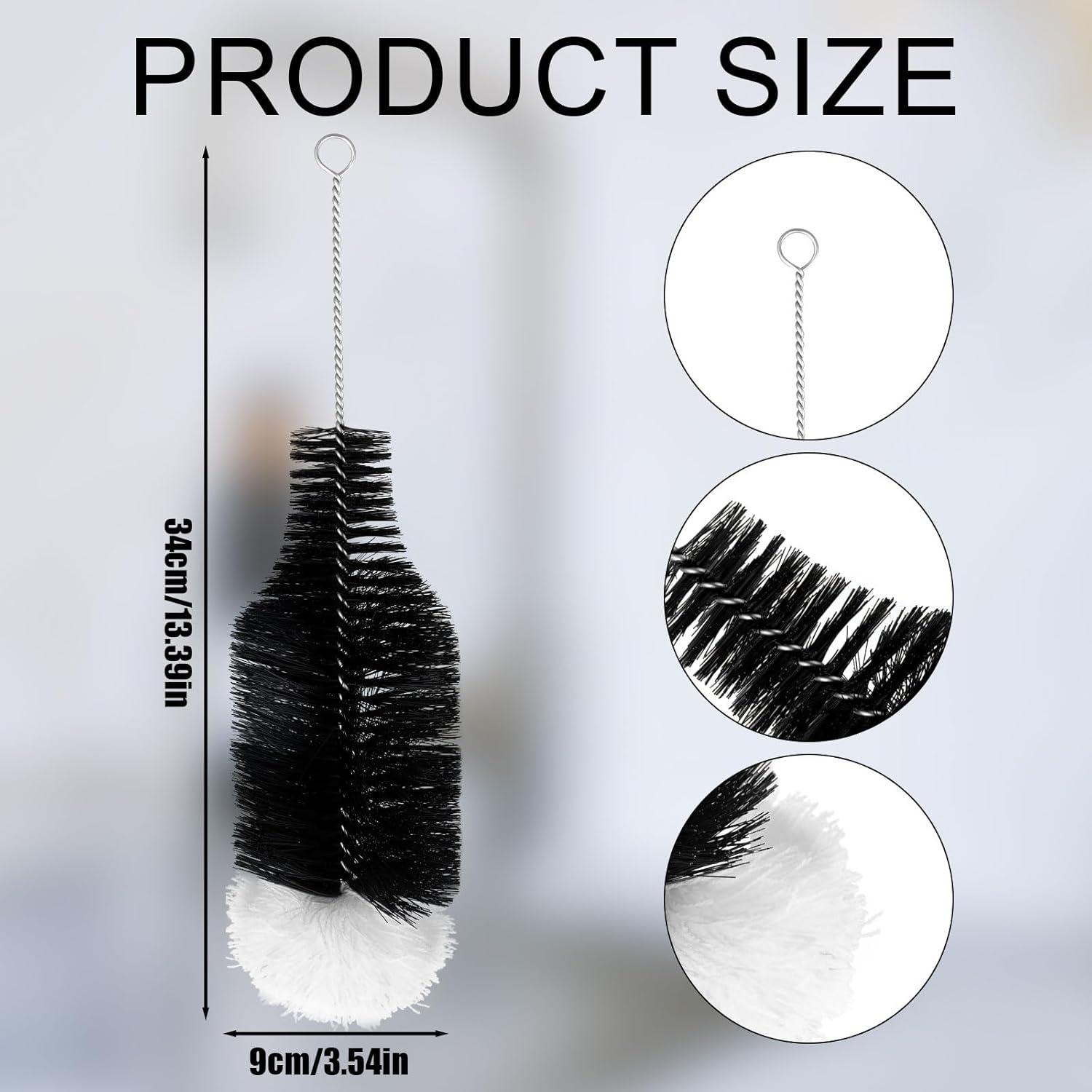 Cepillo de Limpieza para Botellas Tinoaly 34x9cm Nylon Suave